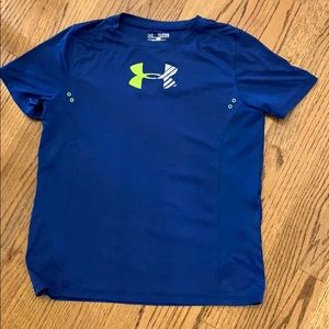 Youth UA dry fit SS shirt